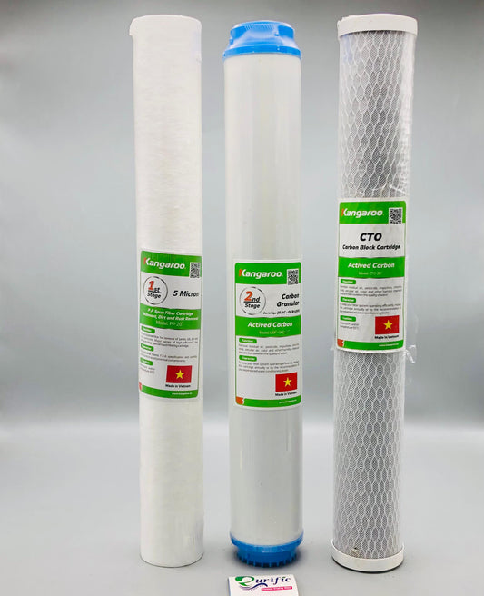 Kangaroo Water Filter Set Slim 20"