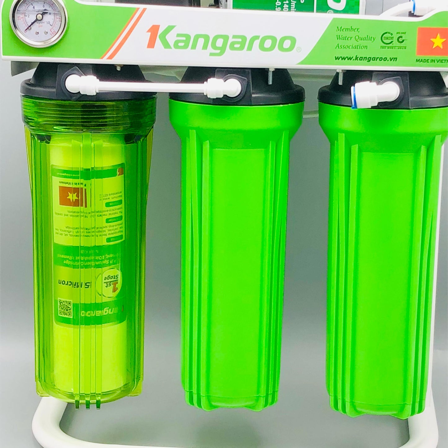 Kangaroo 6 Stage Reverse Osmosis Water Purification System With Stand K2358G6