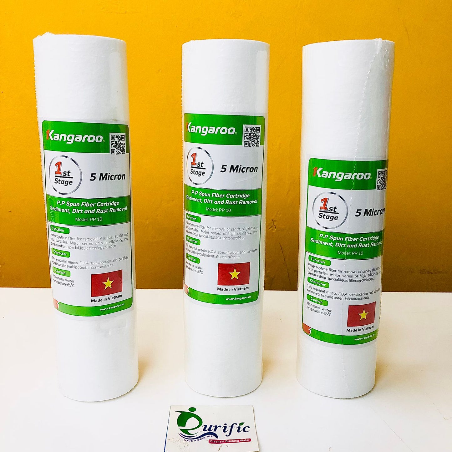 Kangaroo PPF Sediment Filter 10" ( Pack Of 3)