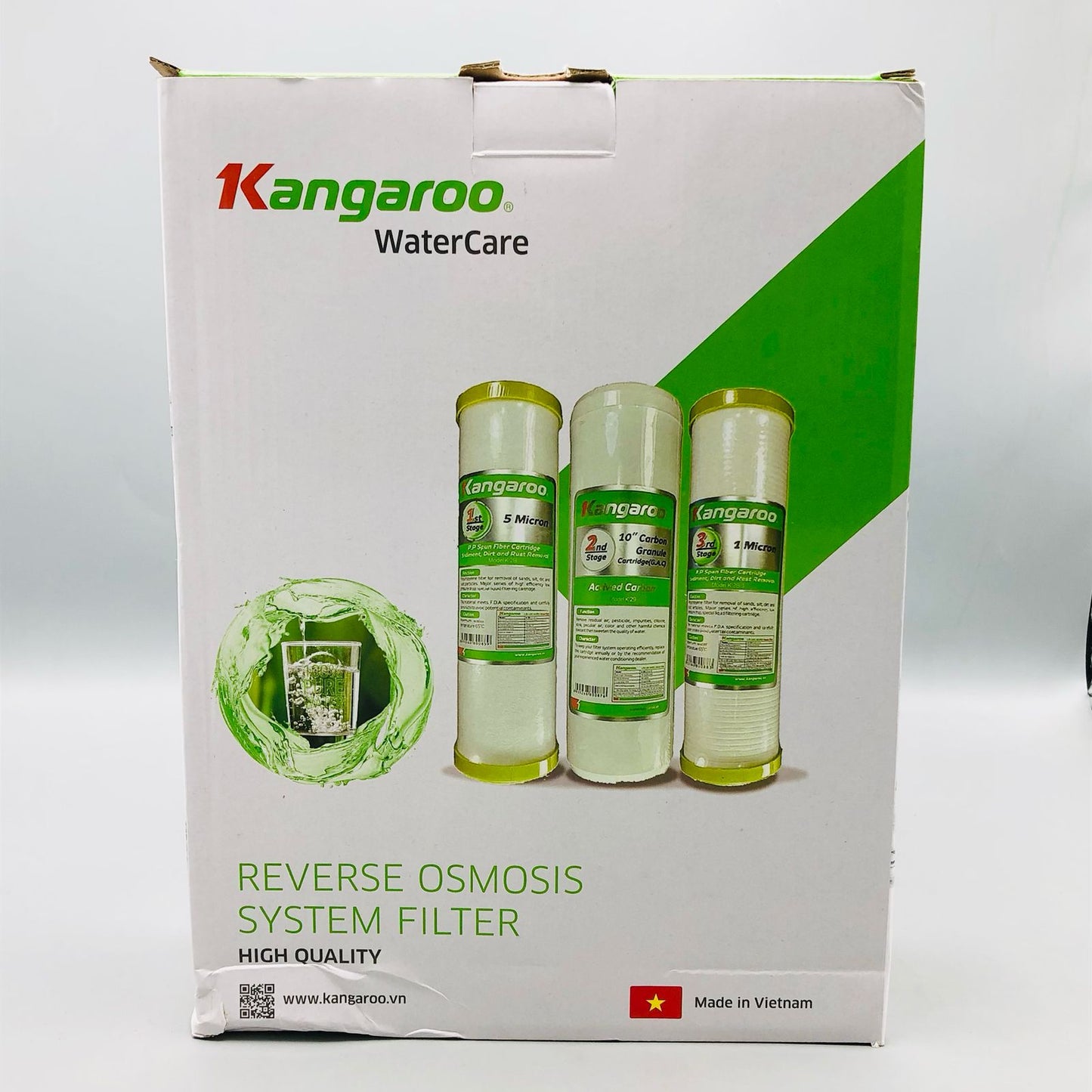 Kangaroo Reverse Osmosis Cartridge Set Premium
