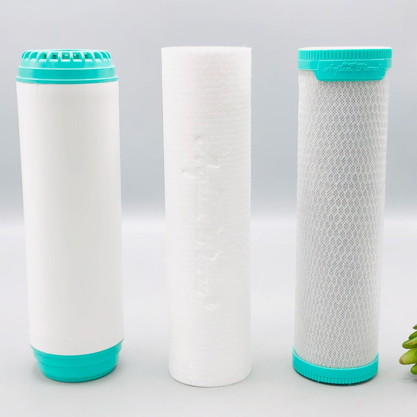 Aqua Flow Reverse Osmosis Premium Cartridge Filter Set 10"