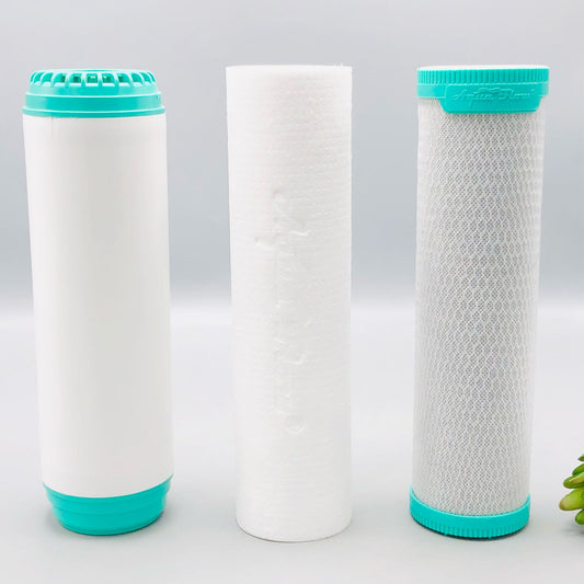 Aqua Flow Reverse Osmosis Premium Cartridge Filter Set 10"