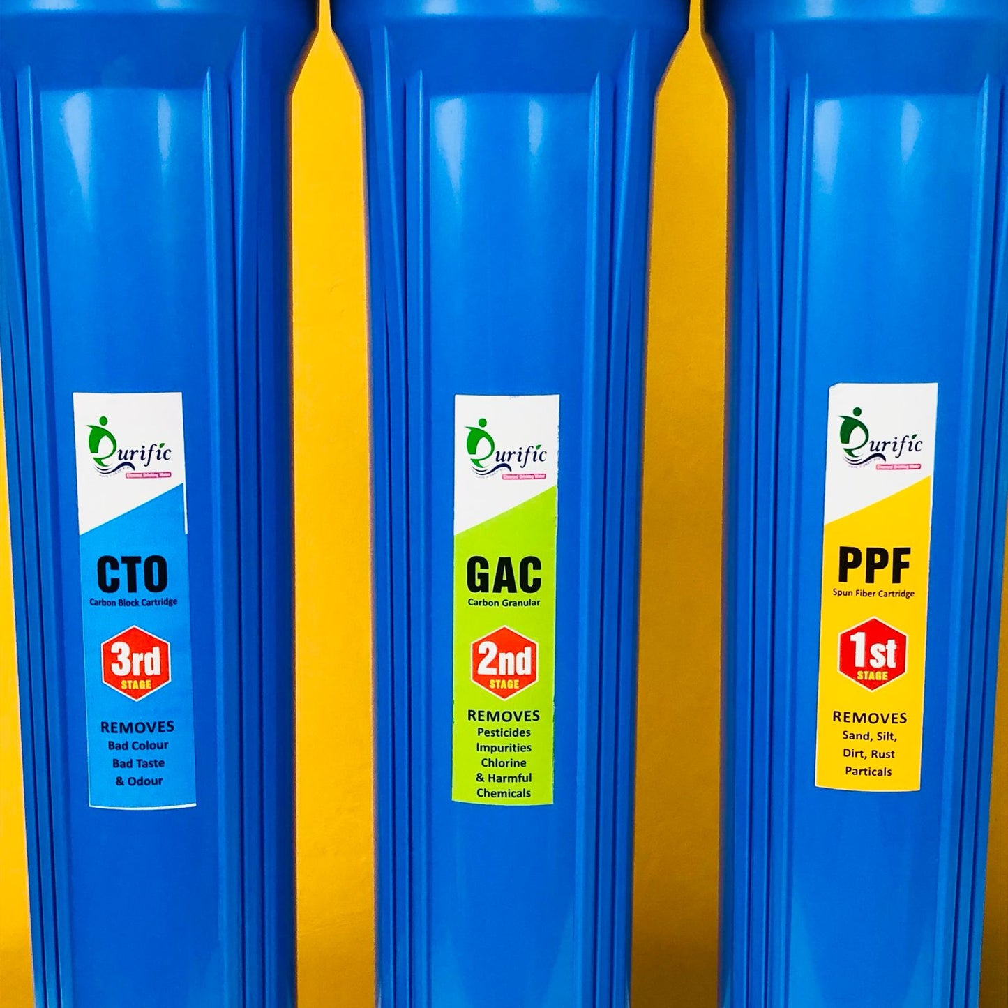3 Stage Water Purification System 20" Slim