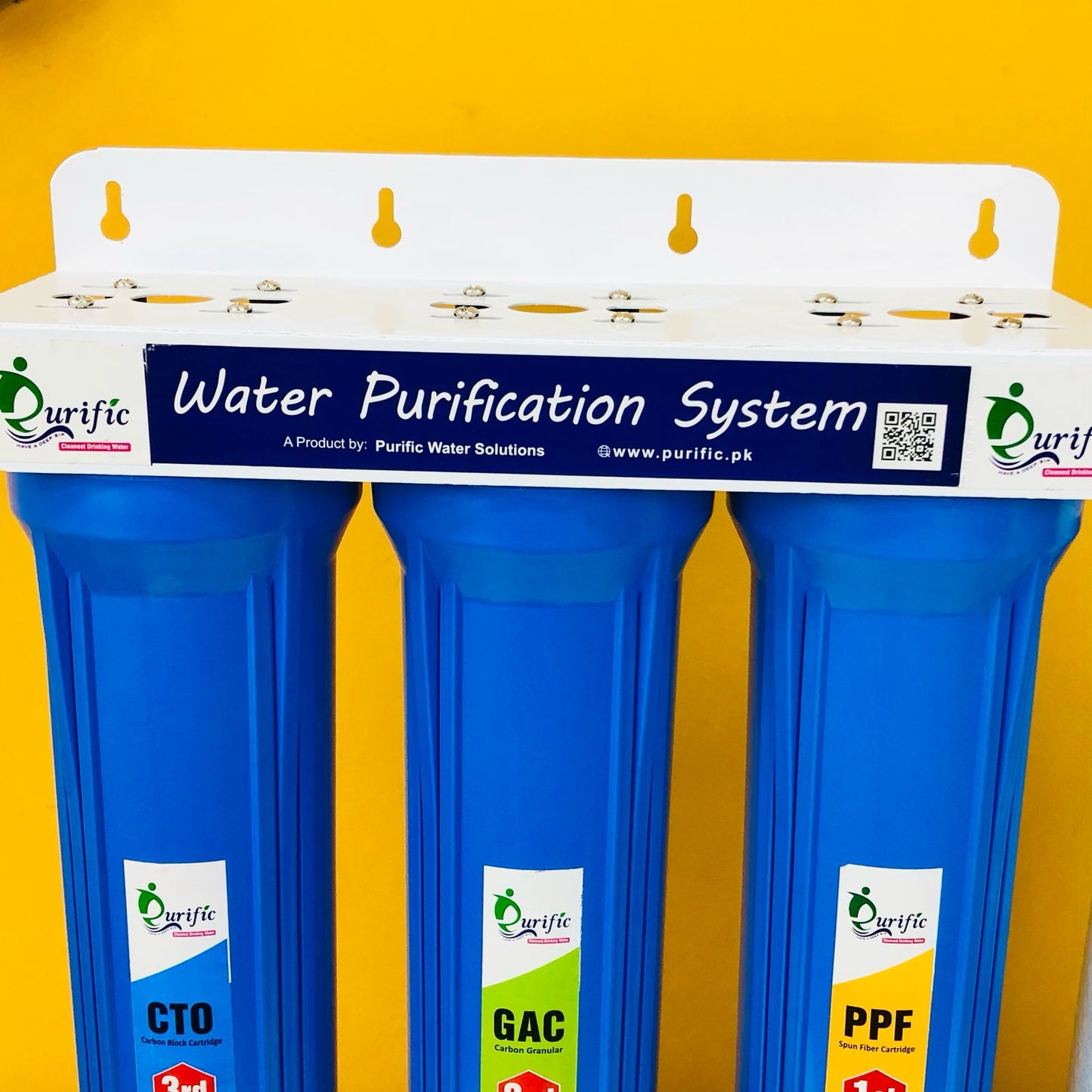 3 Stage Water Purification System 20" Slim
