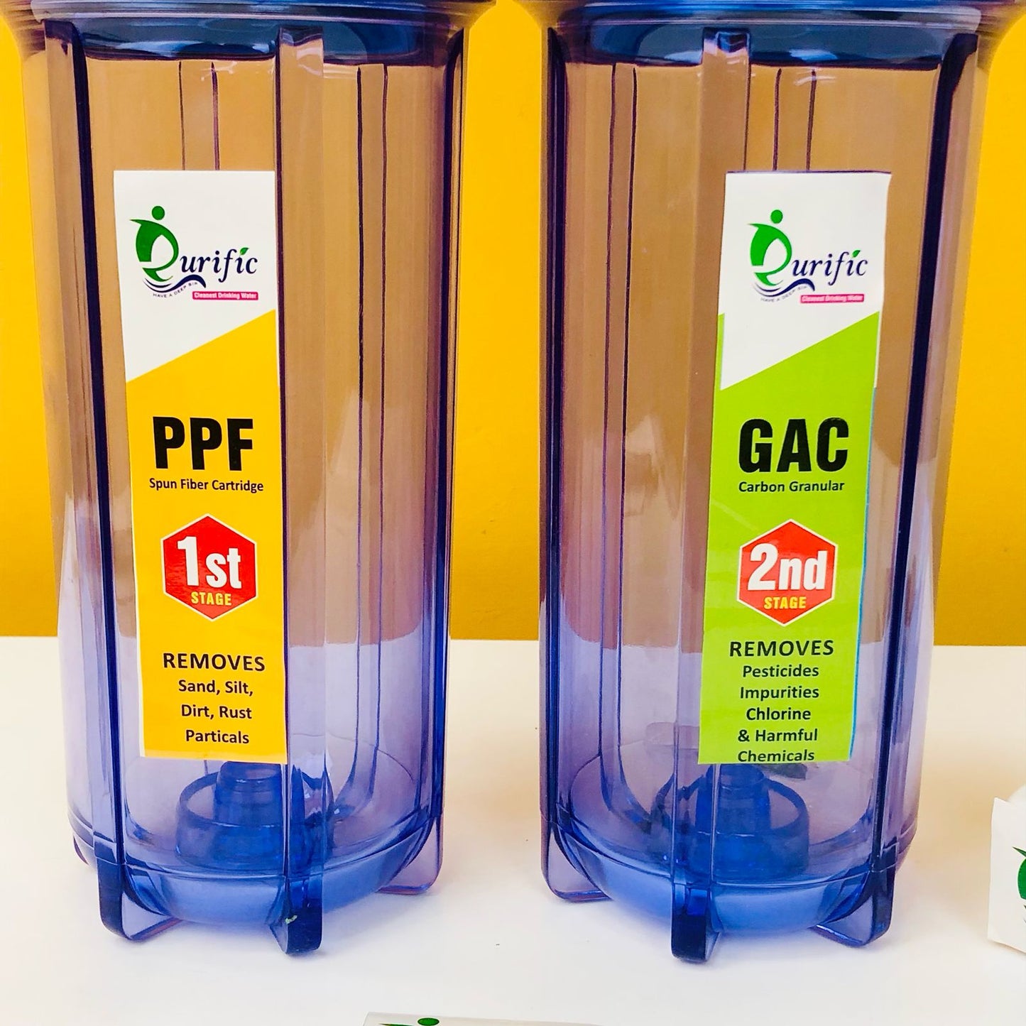 Two Stage Water Filtration System 10"