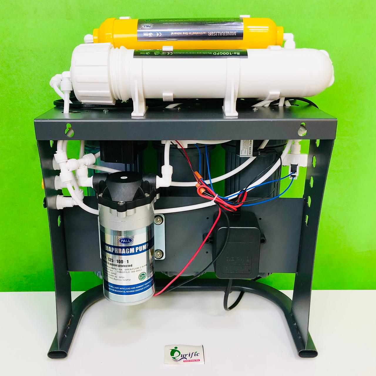 PALL 100 GPD 7 Stage Reverse Osmosis Double Gauge