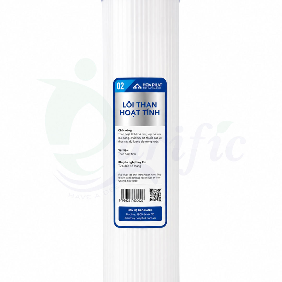 Hoa Phat 20-Inch Slim GAC Carbon Filter