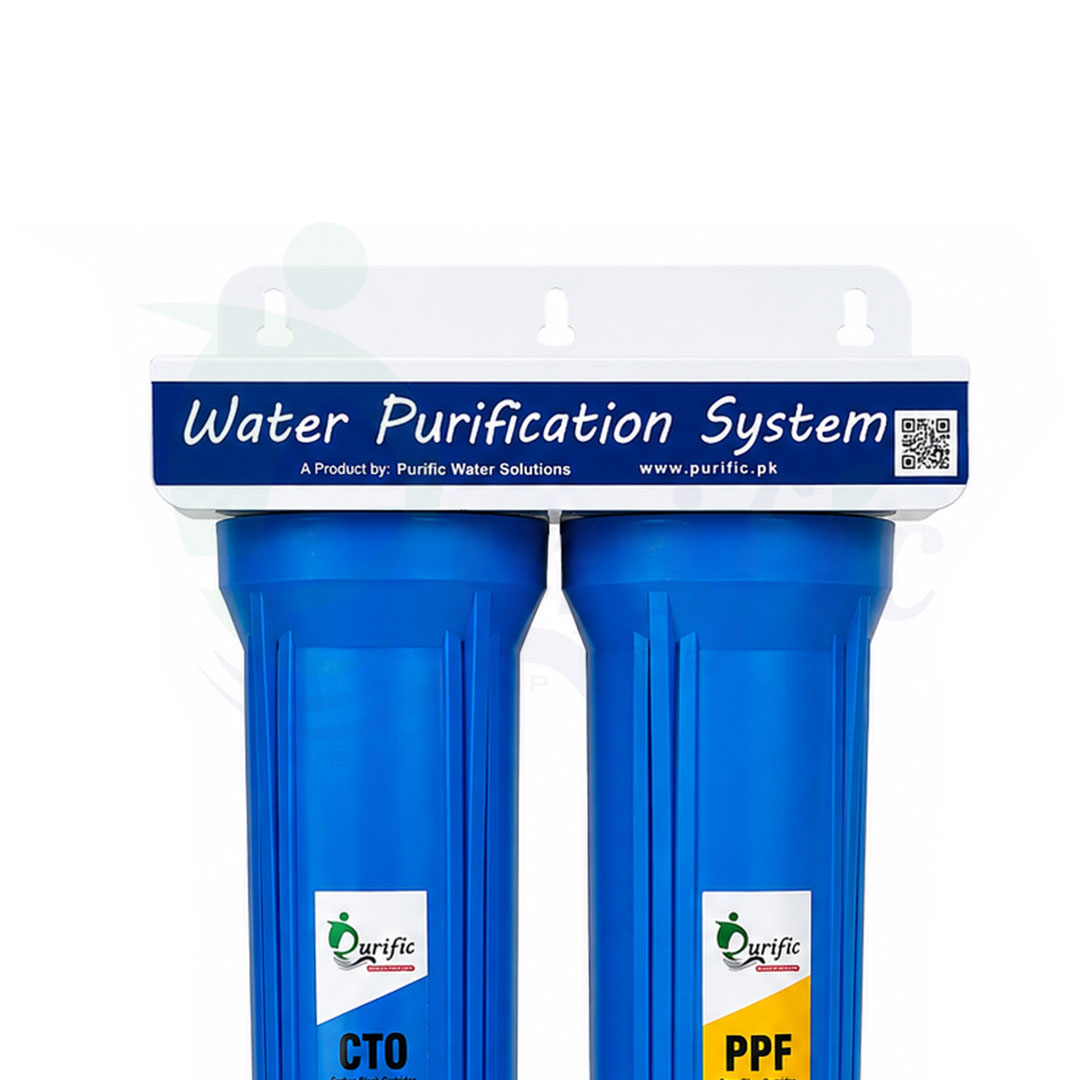 2 Stage Water Purification system 20" Slim