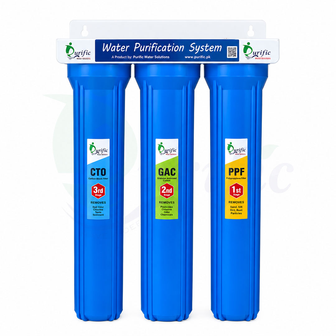 3 Stage Water Purification System 20" Slim