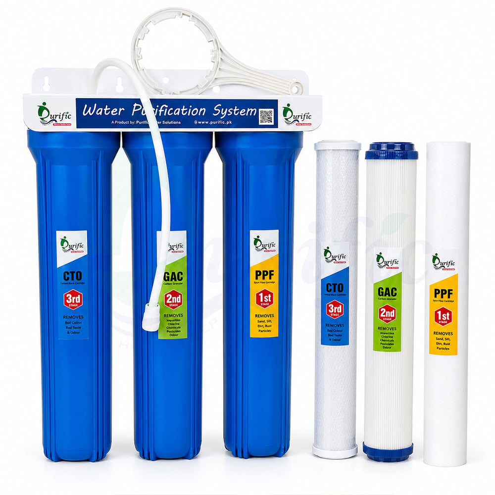 3 Stage Water Purification System 20" Slim