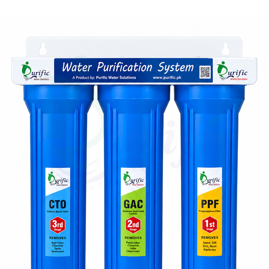 3 Stage Water Purification System 20" Slim