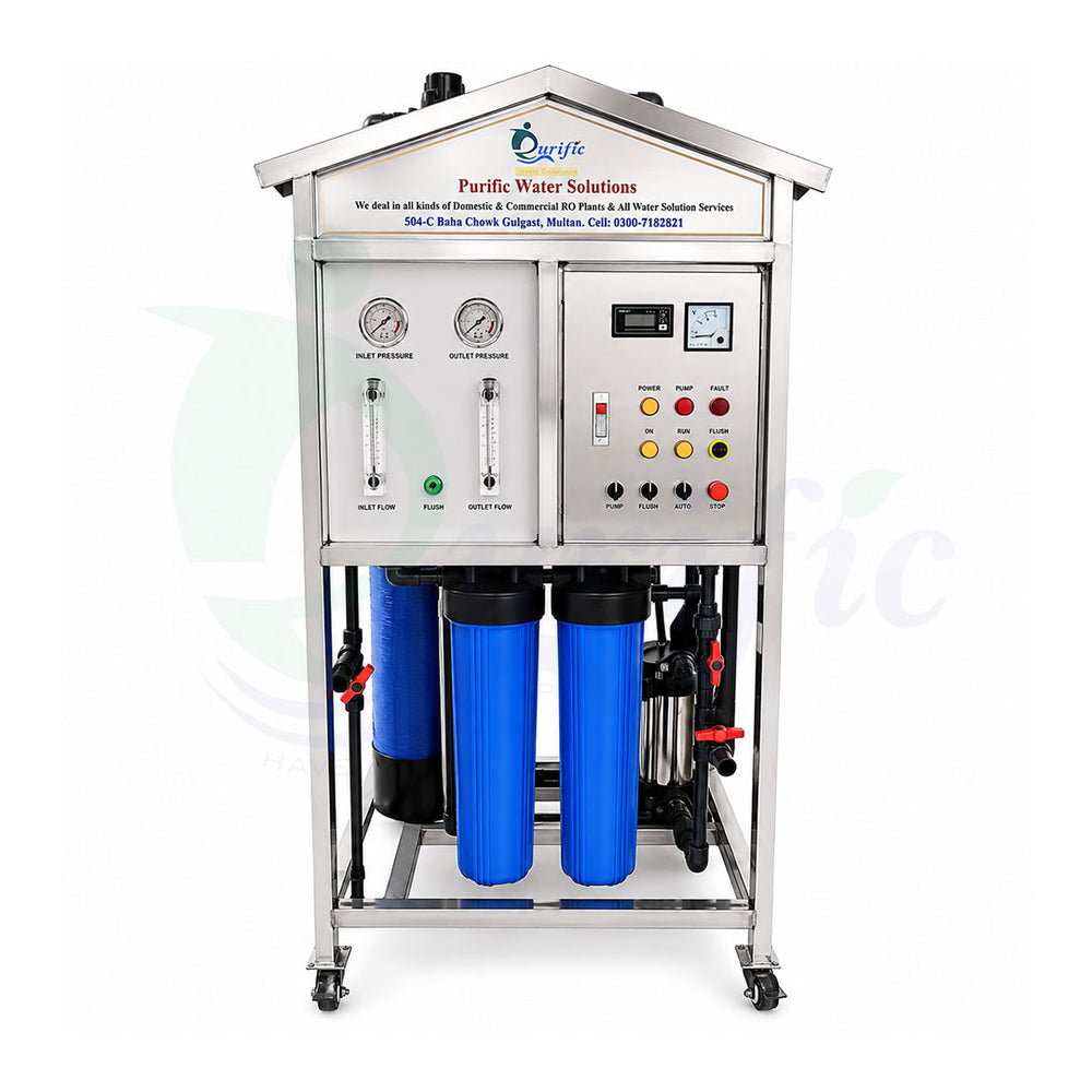 500 LPH Commercial Reverse Osmosis (RO) Water Purification Plant