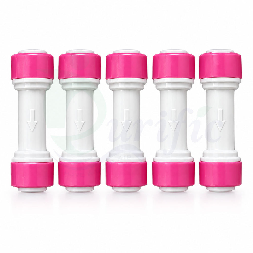 Inline Quick-Connect Check Valve (NRV) (Pack Of 5)