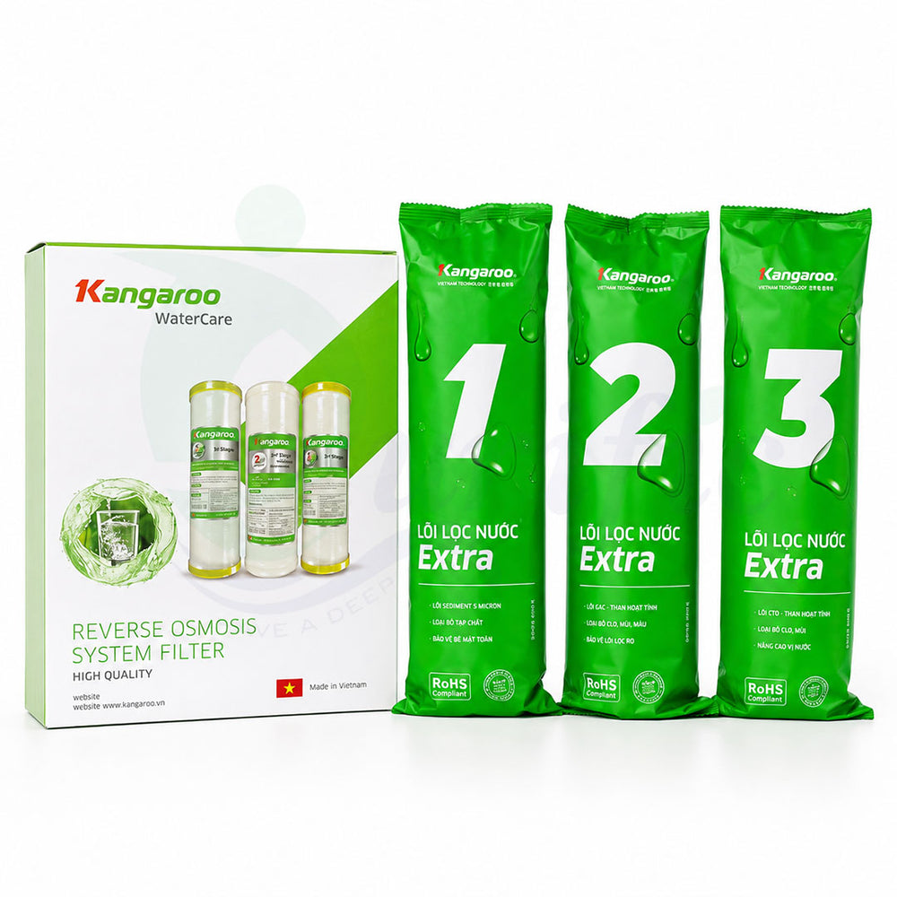 Kangaroo Reverse Osmosis Cartridge Set Premium