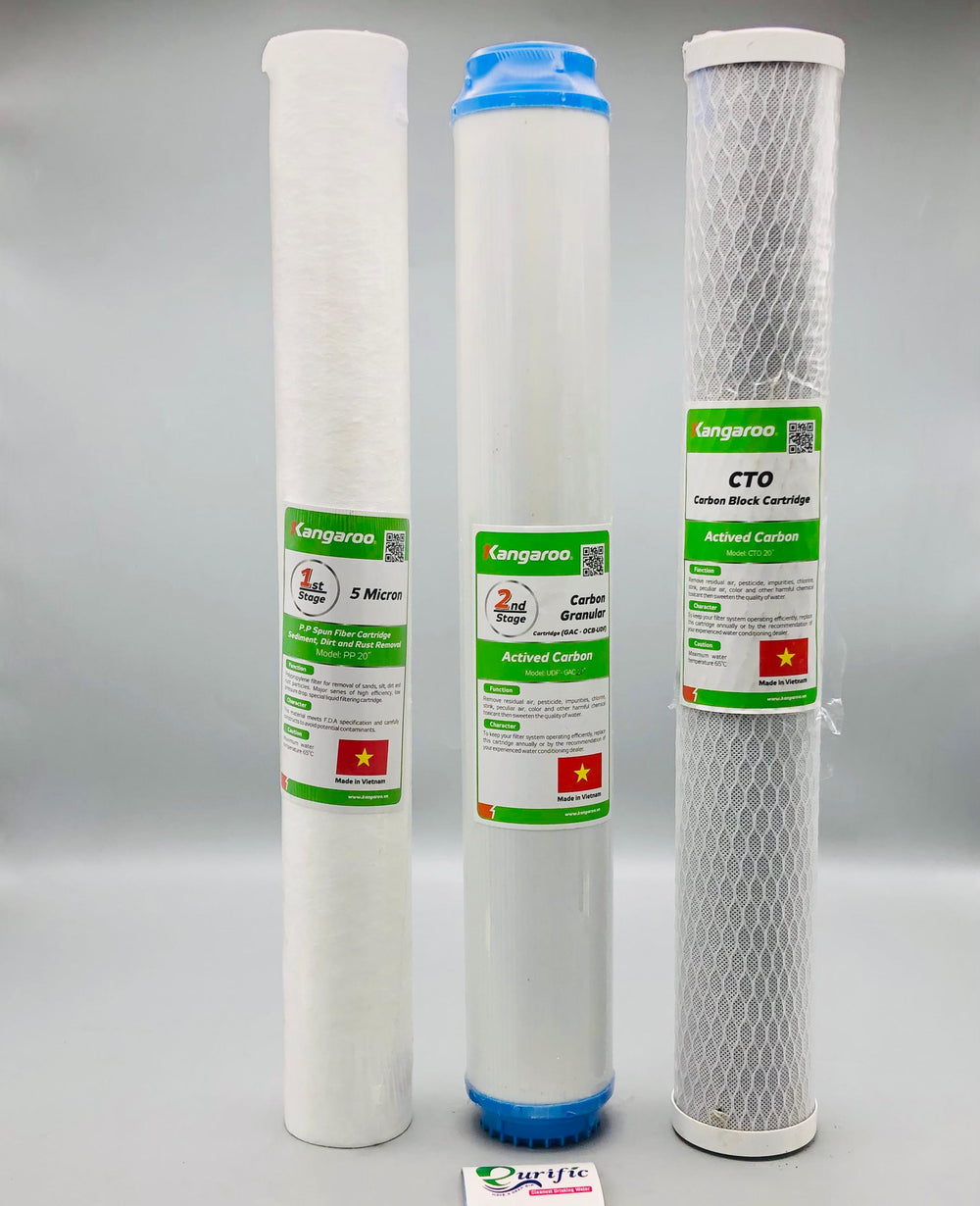 Kangaroo Water Filter Set Slim 20"