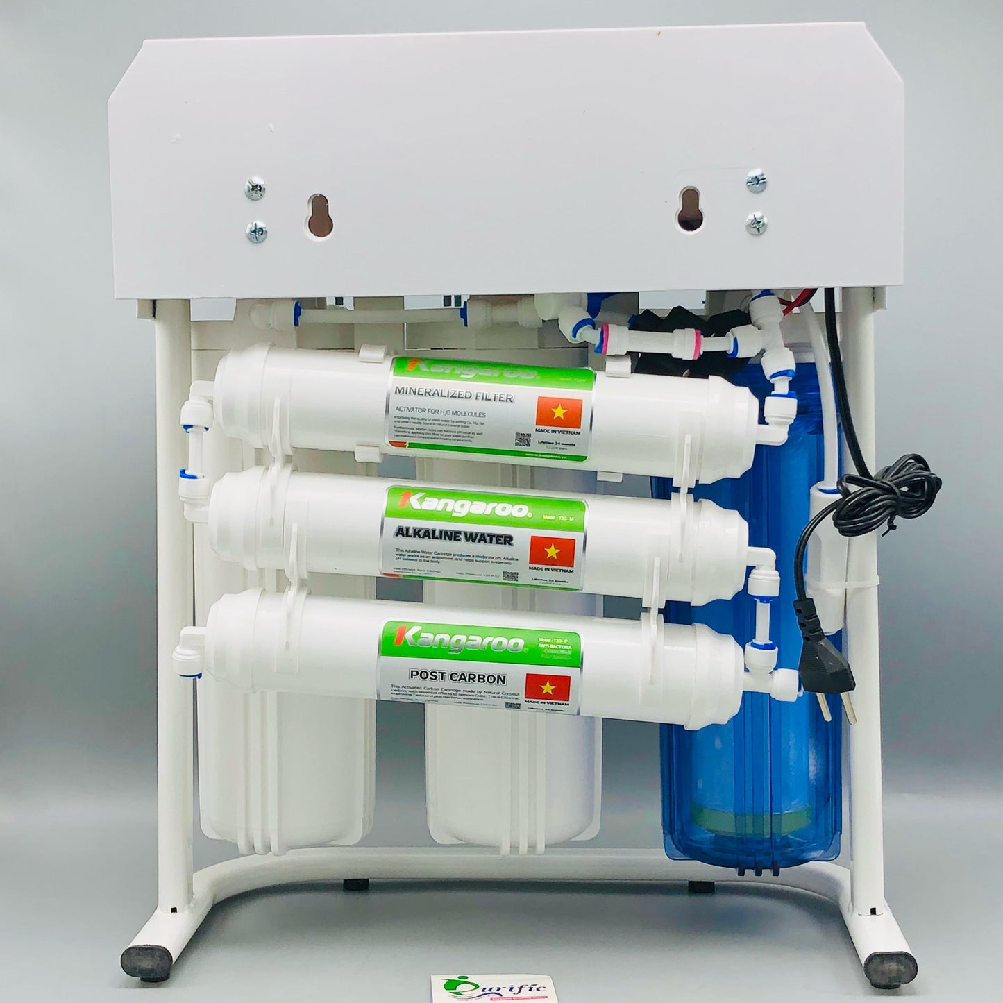 Kangaroo 7 Stage Reverse Osmosis Water Purification System Premium