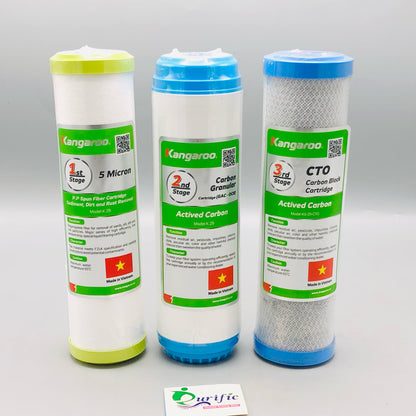 Kangaroo 7 Stage Reverse Osmosis Water Purification System Premium