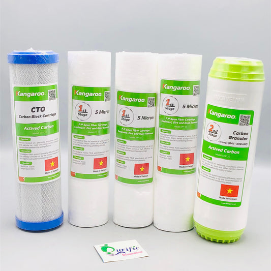 Kangaroo RO Filter 10" ( 6 Months Bundle)
