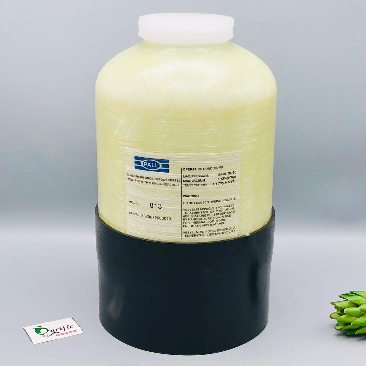 PALL® Premium FRP Pressure Vessel | Size 8" x 13"