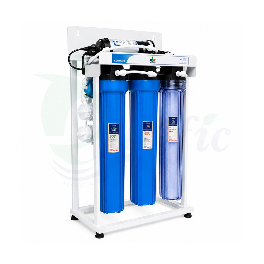Tecomen 400 GPD Commercial RO Plant