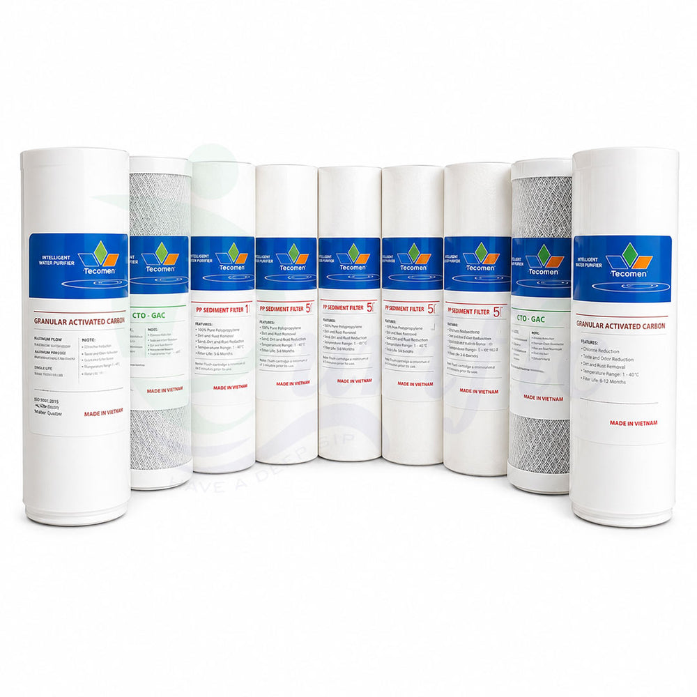 Tecomen 1 Year RO Plant Filter Bundle