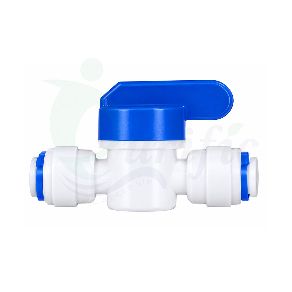6mm PE Tube Shut-Off Valve