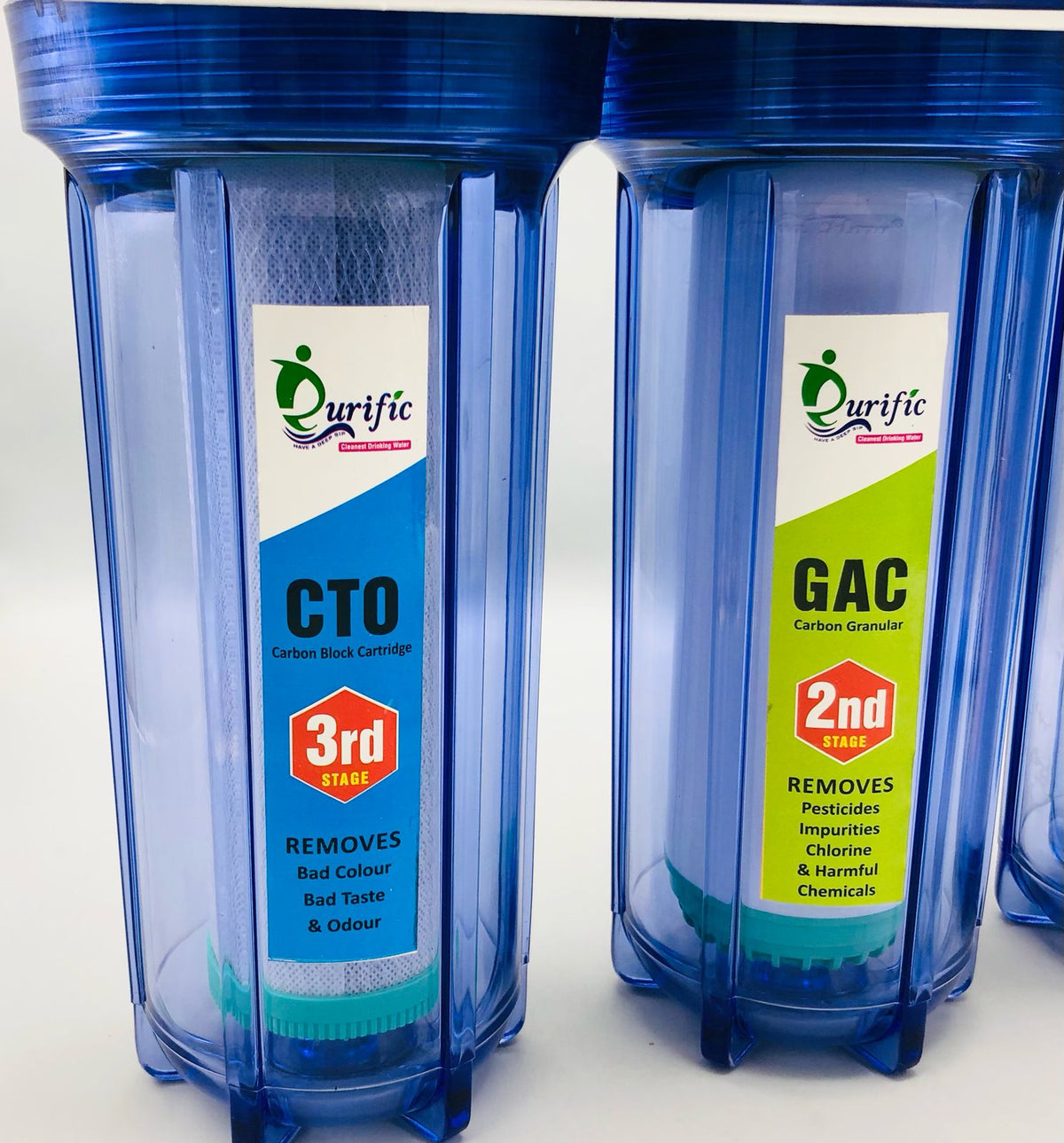 Two Stage Water Filtration System 10"