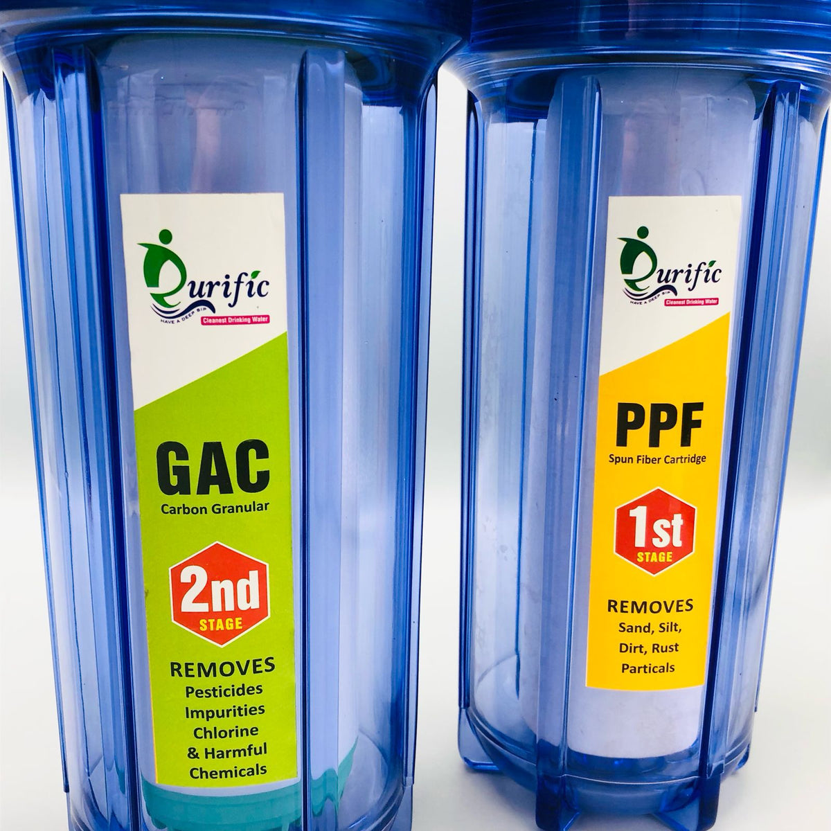 Two Stage Water Filtration System 10"