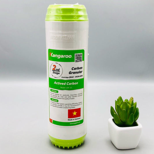 Kangaroo  Granular Activated Carbon (GAC) 10"  Imported Vietnam