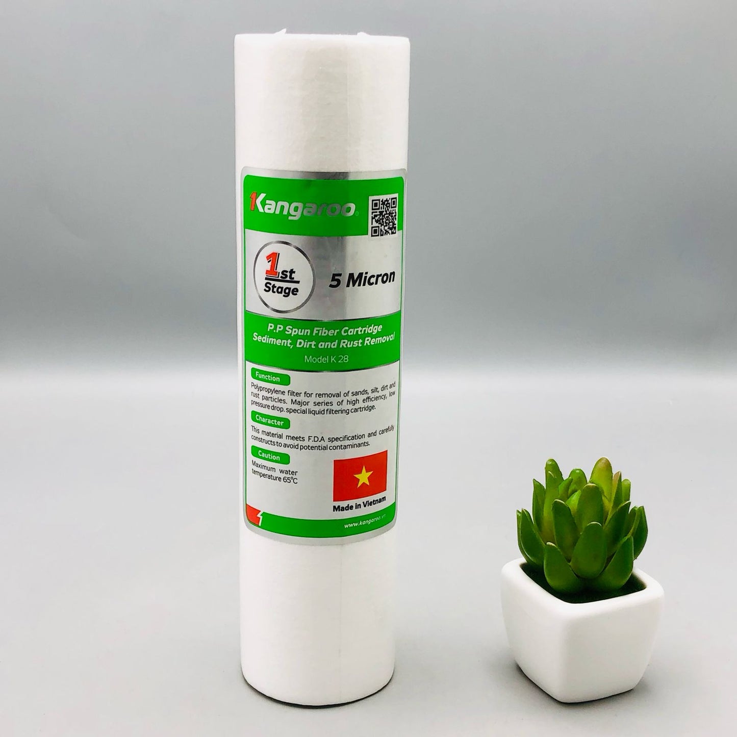 Kangaroo Sediment Filter (PPF) 10" Imported Vietnam