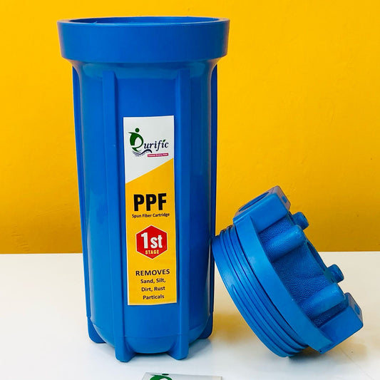 Water Filter Housing Solid Blue 10"