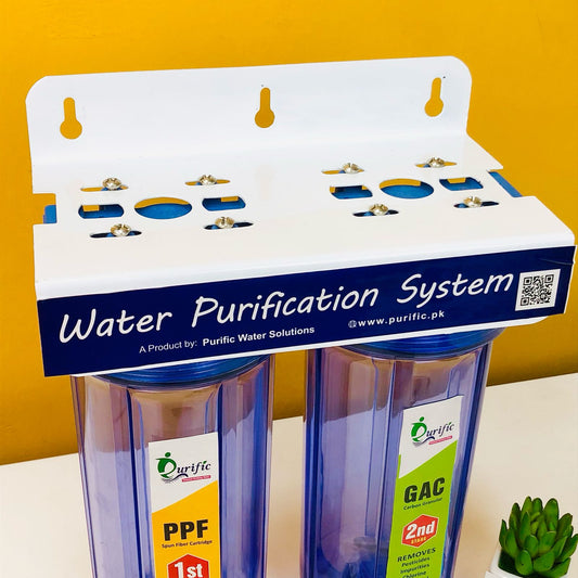 Two Stage Water Filtration System 10"