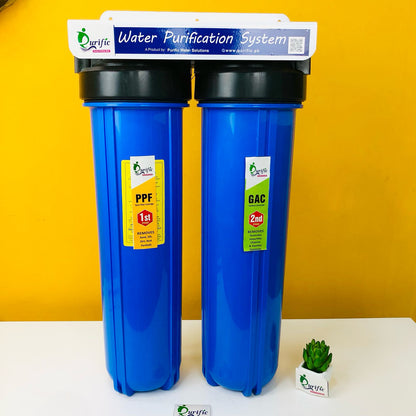 Two Stage Water Filtration System Jumbo 20"