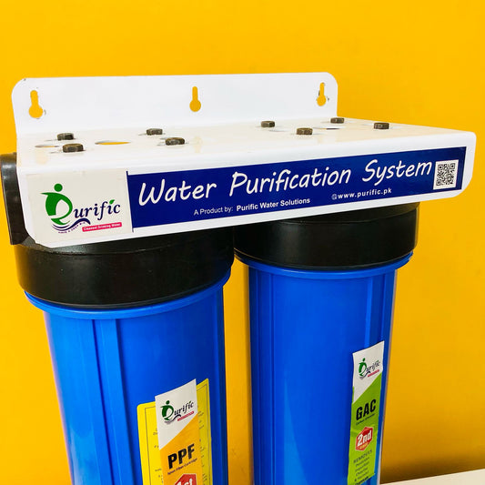Two Stage Water Filtration System Jumbo 20"
