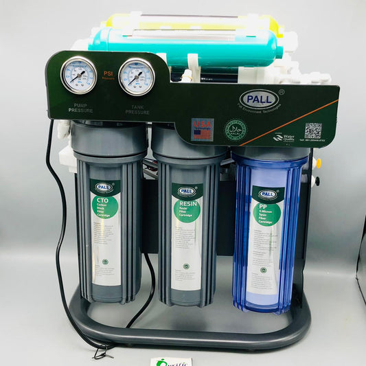 PALL 100 GPD 7 Stage Reverse Osmosis Double Gauge