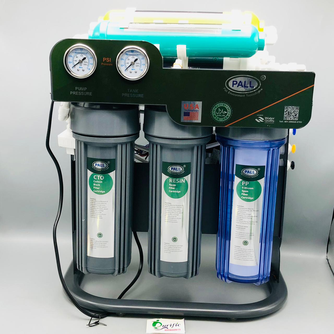 Buy PALL 100 GPD 7 Stage Reverse Osmosis Double Gauge Online In ...