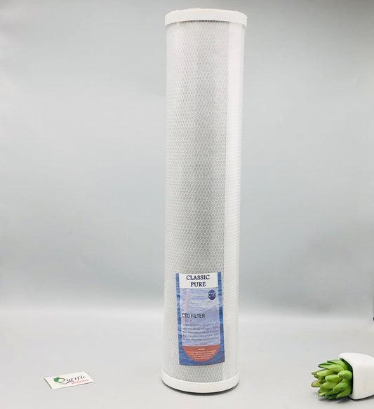 Premium 20-Inch CTO Carbon Block Filter Cartridge