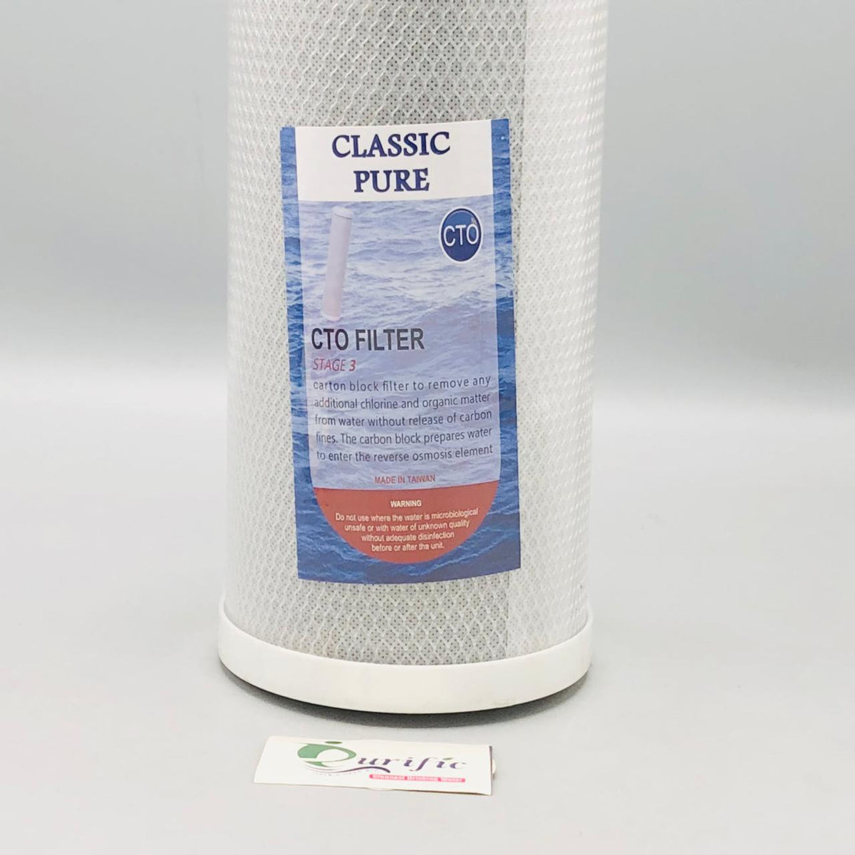 Premium 20-Inch CTO Carbon Block Filter Cartridge