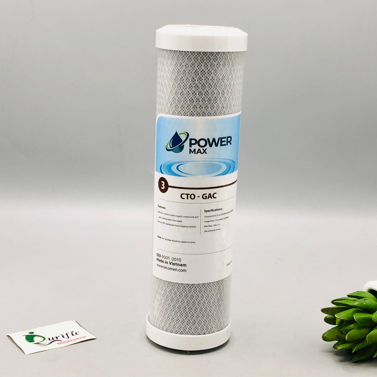 Power Max Premium  RO Filter Set 10" Vietnam