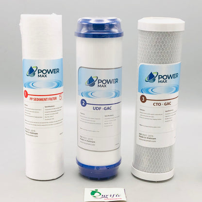 Power Max Premium  RO Filter Set 10" Vietnam