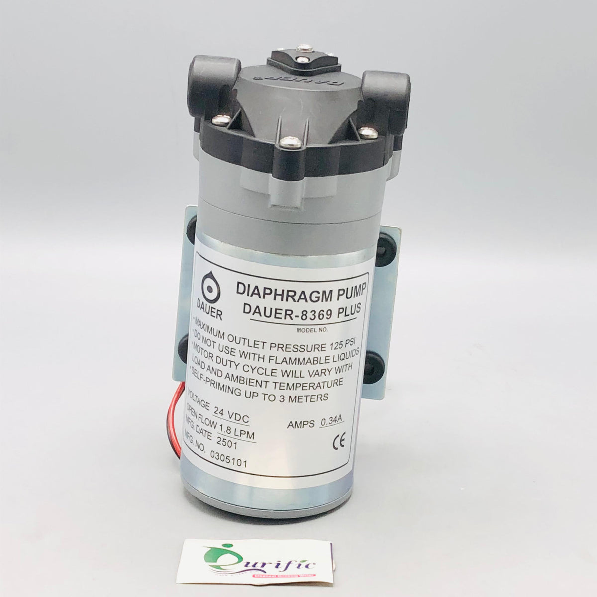 DAUER 100 GPD High-Pressure RO Booster Pump