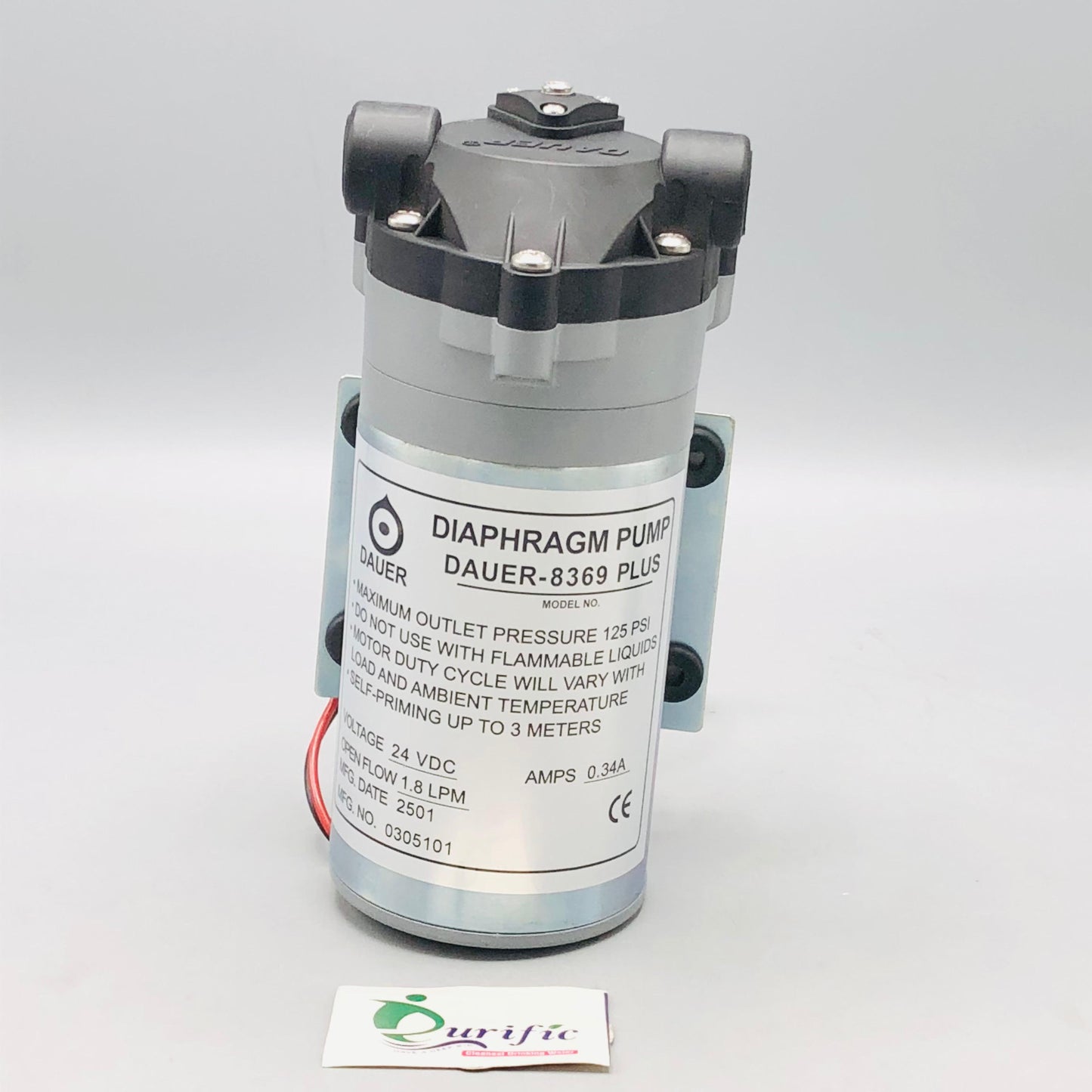 DAUER 100 GPD High-Pressure RO Booster Pump