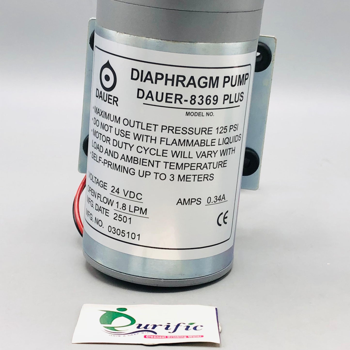 DAUER 100 GPD High-Pressure RO Booster Pump