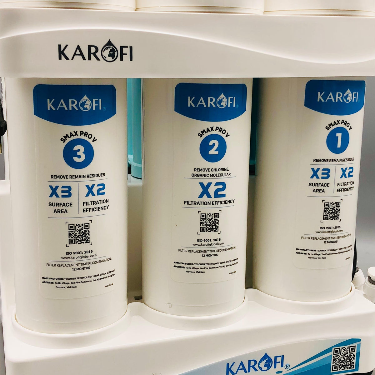 Karofi 10-Stage Premium RO Water Purifier  KAQ-U05 Pro  – (Vietnam)