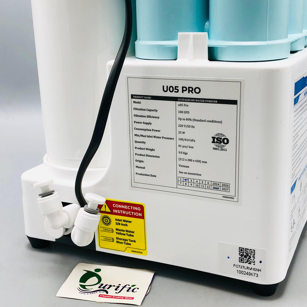 Karofi 10-Stage Premium RO Water Purifier  KAQ-U05 Pro  – (Vietnam)