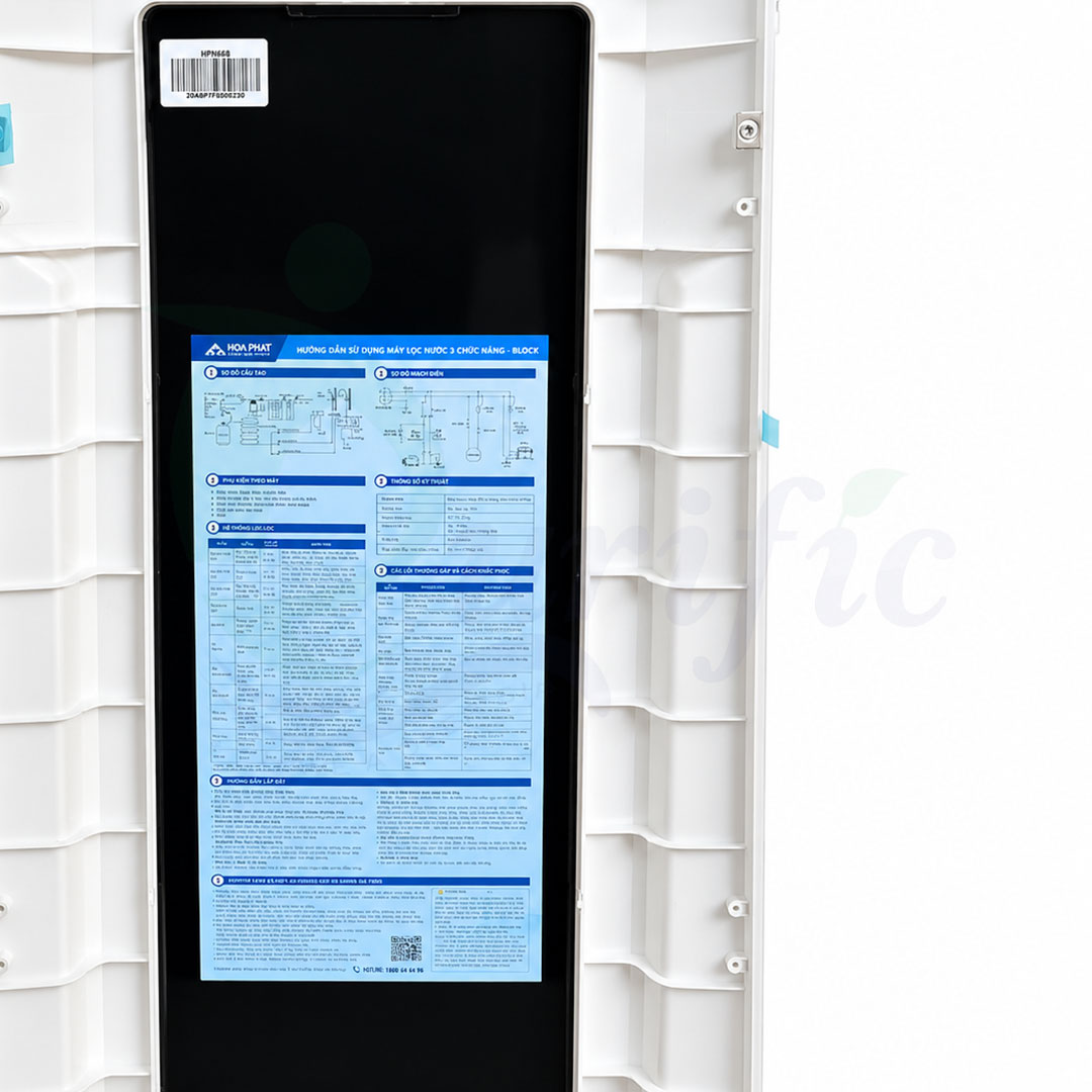 Hot & Cold 10-Stage RO Water Purifier – Without Touch Panel (HPN668)