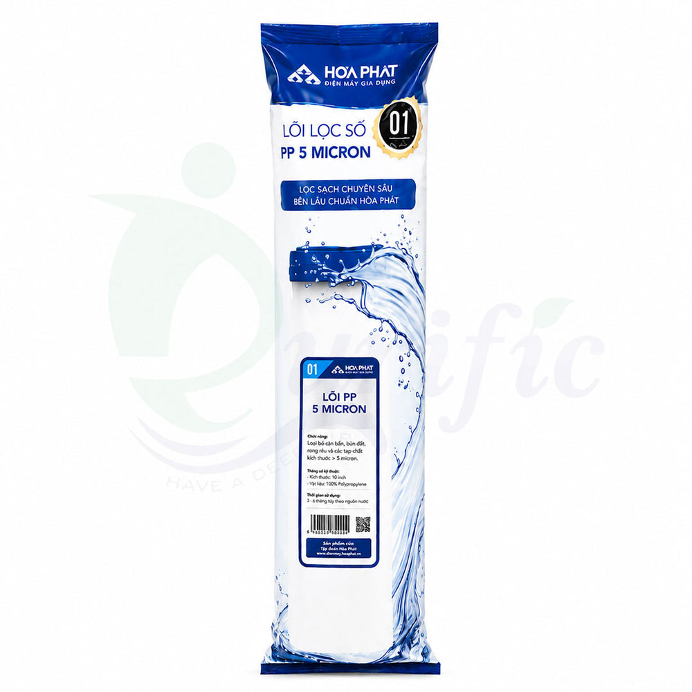 HOA PHAT PP 5 Micron Sediment Filter Cartridge – 10 Inch